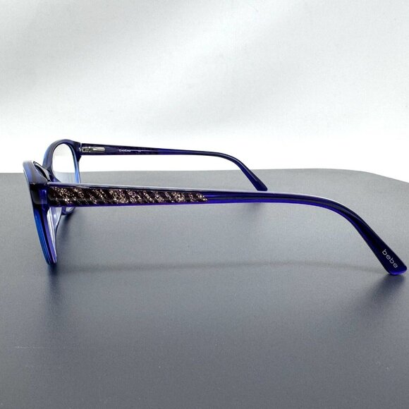 Bebe Eyeglasses BB5123 Sparkle (505) Plum Frames 53 [] 16 135 Flex Hinges - Picture 4 of 11